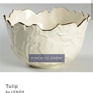 Lenox tulip treat bowl
